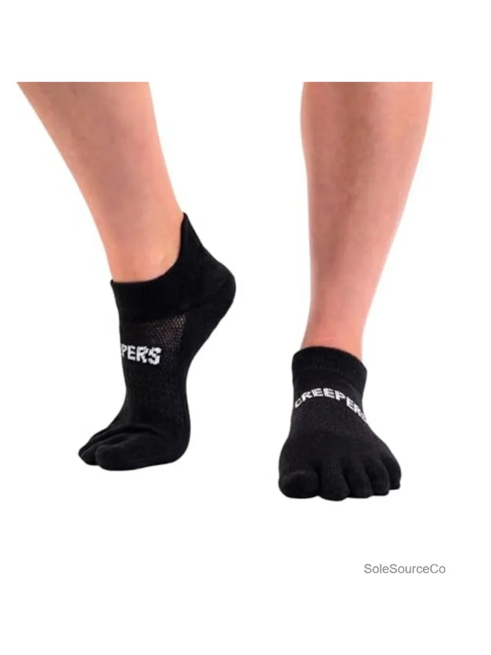 Merino Wool Toe Socks No Show Ankle Running Hiking Unisex